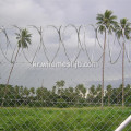 Galvanised Concertina Razor Wire Fence